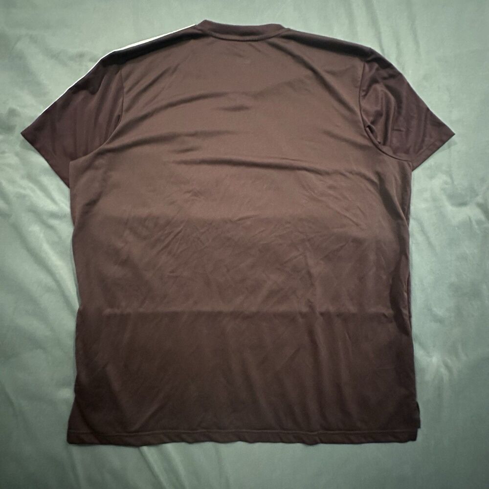 Adidas Mexico Soccer Jersey Shirt Mens 2XL Climalite 2017 Training Brown V Neck - Picture 9 of 9